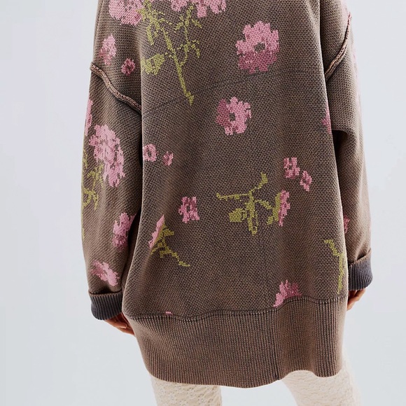 Free People Sweaters - Free People Chamomile Pattern Cardigan